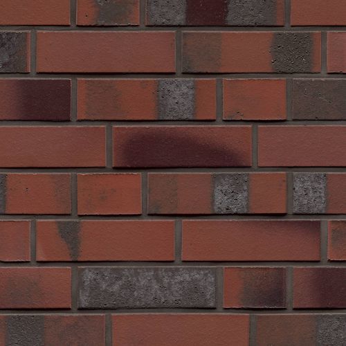 Mattone per rivestimento di facciata - CARBONA - Feldhaus Klinker - per facciata / per muratura / pieno