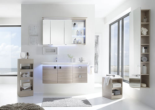 Mobile lavabo sospeso - CONTEA - Pelipal - in legno / contemporaneo / con cassetti