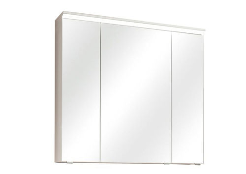 Mobile pensile per bagno con specchio con illuminazione integrata - TRAPANI - Pelipal - contemporanea / da parete