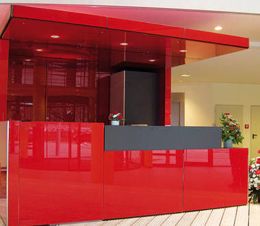 Pannello in vetro temprato - COLOR - Semcoglas Holding GmbH - opaco / smaltato / per facciata