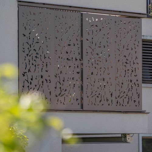 Persiana scorrevole - Schenker Stores - fissa / in legno / in metallo