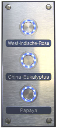 Pulsante - ALU-DIBOND WITH ILLUMINATION - WDT - Werner Dosiertechnik