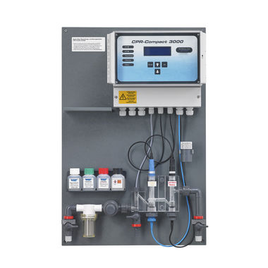 Regolatore per piscina pubblica di ciclo di ossidoriduzione - CPR-COMPACT 3000 - WDT - Werner Dosiertechnik - di temperatura