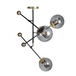 Lampada a sospensione - ORBIT  - V-LAB - in metallo / in vetro / contemporanea