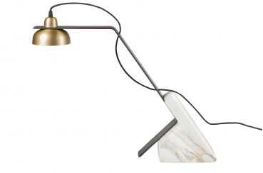 Lampada da tavolo - PULSE  - V-LAB - in ottone / in marmo / contemporanea