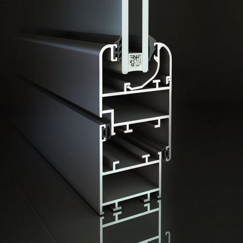 Profilato per porte in alluminio - P4 - Allco spa - termoisolante
