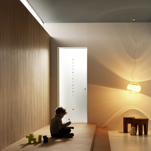 Pannello decorativo per porta - GLASS DECORATION - VETROVENETO - BRUNO MUNARI - Henry glass - in vetro