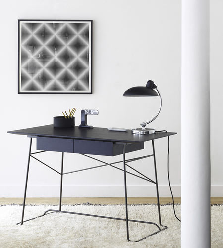 Scrivania contemporanea - BRERA - Coedition - in rovere / in noce / in MDF
