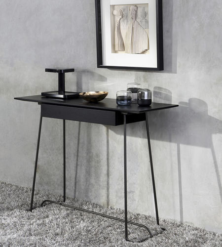 Consolle contemporanea - BRERA - Coedition - in rovere / in noce / impiallacciata in legno