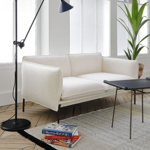 Divano contemporaneo - PALM SPRINGS - Coedition - in tessuto / in pelle / beige
