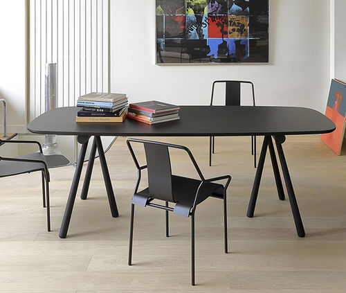 Tavolo contemporaneo - ALTAY - Coedition - in frassino / impiallacciato in legno / con supporto in frassino