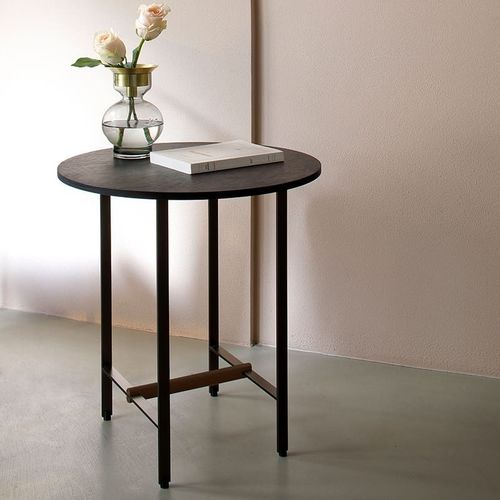 Tavolino contemporaneo - SISTER - Coedition - in rovere / in noce / impiallacciato in legno