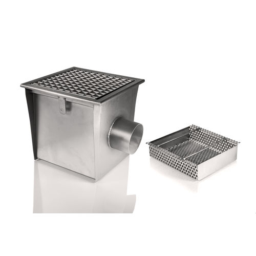 Piletta in acciaio inossidabile - 0401 - Inoxsystem S.r.l. - per terrazza / per applicazioni industriali / con griglia