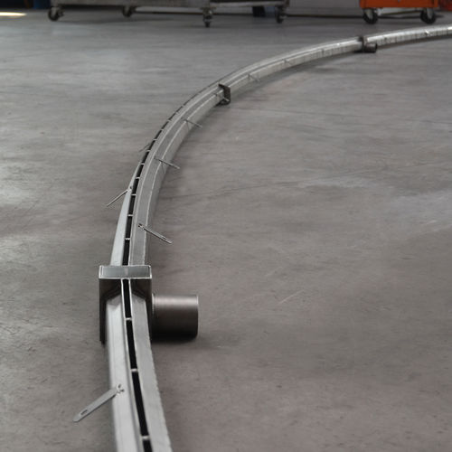 Canaletta di drenaggio a fessura - C series - Inoxsystem S.r.l. - in acciaio inossidabile / per edificio / su misura