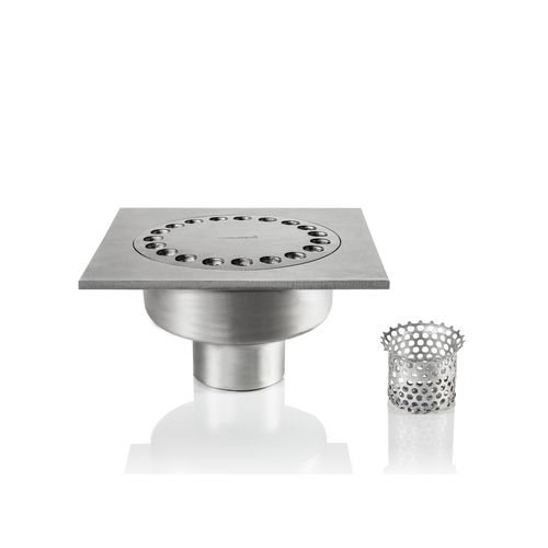 Piletta in acciaio inossidabile - 0118 - Inoxsystem S.r.l. - per terrazza / per piscina / verticale