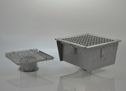 Piletta in acciaio inossidabile - 0512 - Inoxsystem S.r.l. - per cucina / su misura / anti-insetto