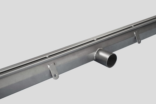 Canaletta a fessura centrale - 1350 - Inoxsystem S.r.l. - griglia in acciaio inox / da pavimento