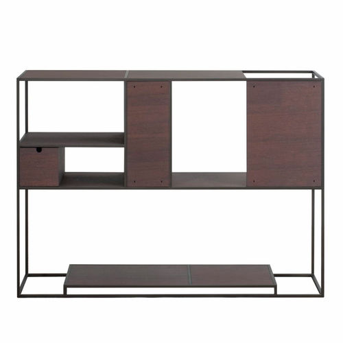 Scaffale contemporaneo - TOMI - DIMENSIONE CHI WING LO - in legno / in metallo / in Solid Surface
