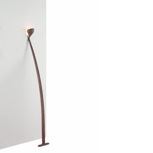 Lampada da terra - SKIA - DIMENSIONE CHI WING LO - in legno / contemporanea / ricaricabile