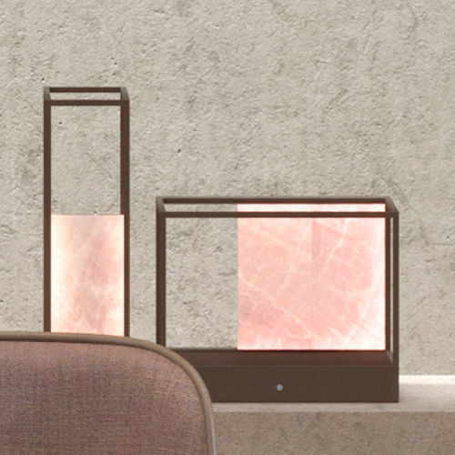 Lampada da tavolo - EGLI  - DIMENSIONE CHI WING LO - in metallo / contemporanea / a batteria ricaricabile