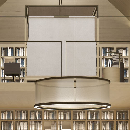 Lampada a sospensione - LIAN - DIMENSIONE CHI WING LO - in metallo / a rete / contemporanea