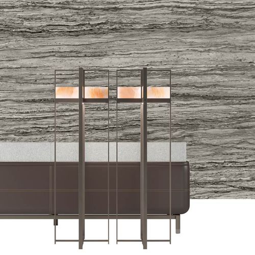 Lampada da terra - EGLI  - DIMENSIONE CHI WING LO - in metallo / contemporanea / con cavo