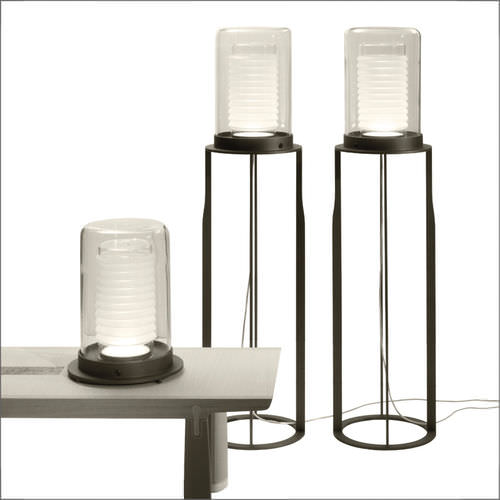 Lampada da tavolo - FOTA - DIMENSIONE CHI WING LO - in vetro / contemporanea / con cavo