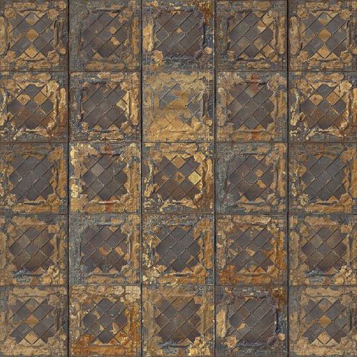 Carta da parati in stile - TIN-08 - NLXL - vintage / in stile rustico / a motivi