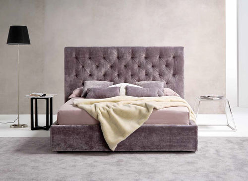 Letto matrimoniale - CAPITONNÉ - Golden Night - classico / imbottito / con testiera