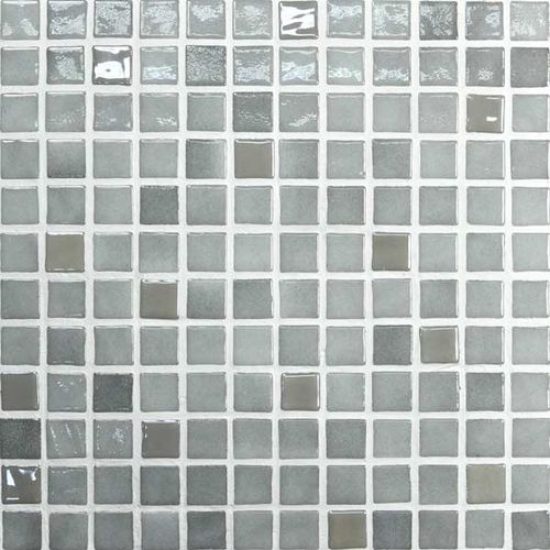 Mosaico in vetro - MIX INOX - Mosavit - per piscina / da pavimento / a motivi