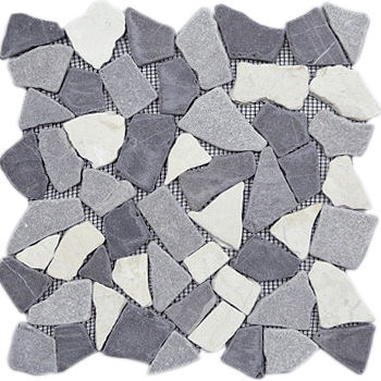 Mosaico in pietra naturale - NOA GRIS - Mosavit - da interno / da esterno / da parete