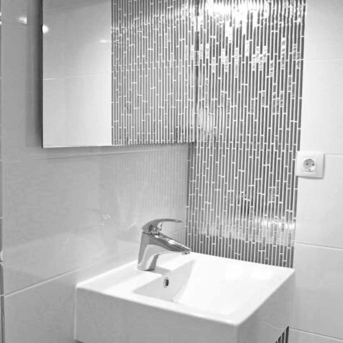 Mosaico in vetro - LLUVIA - Mosavit - lucido / da cucina / da bagno