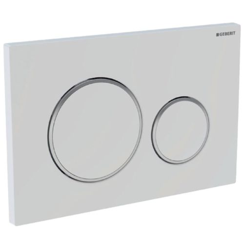 Placca di scarico doppia - SIGMA20 - GEBERIT - per uso residenziale / contract