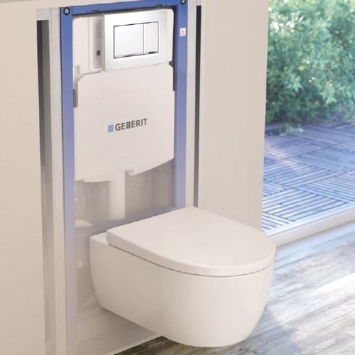 WC sospeso - ICON  - GEBERIT - in ceramica / contract / per uso residenziale