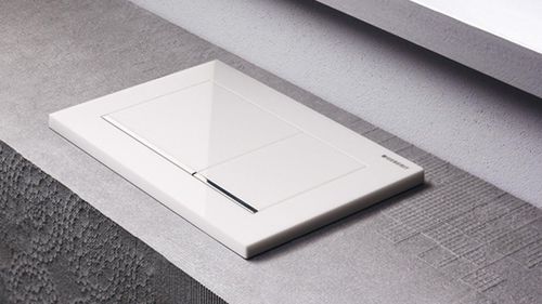 Placca di scarico doppia - OMEGA20 - GEBERIT - per uso residenziale / contract