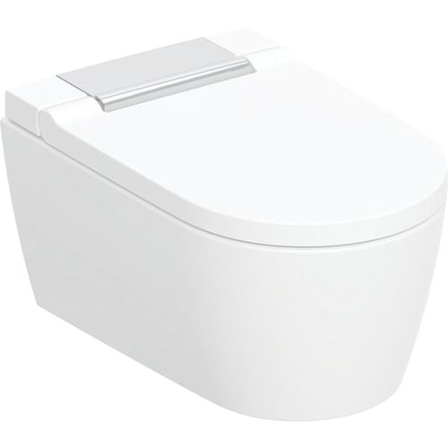 WC con doccetta integrata - SELA  - GEBERIT - sospeso / in ceramica / per uso residenziale
