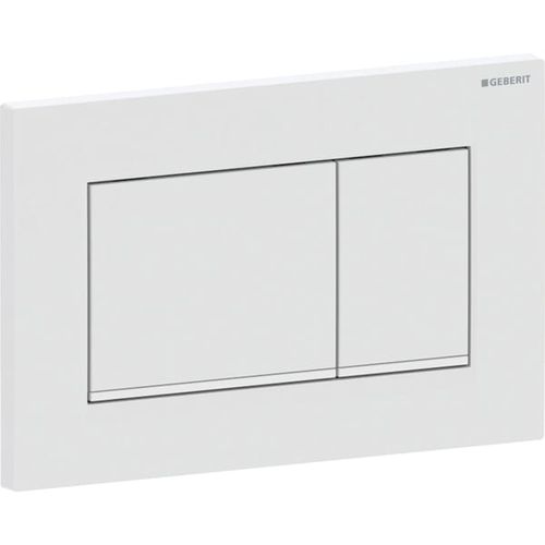 Placca di scarico doppia - SIGMA30 - GEBERIT - semplice / per uso residenziale / contract