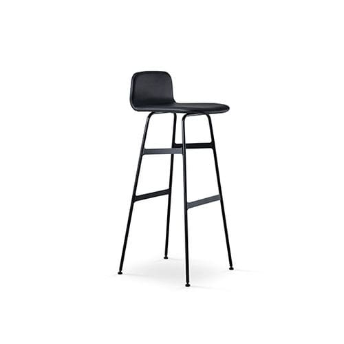 Sedia alta contemporanea - COPILOT - DK3 - da interno / in tessuto / in pelle