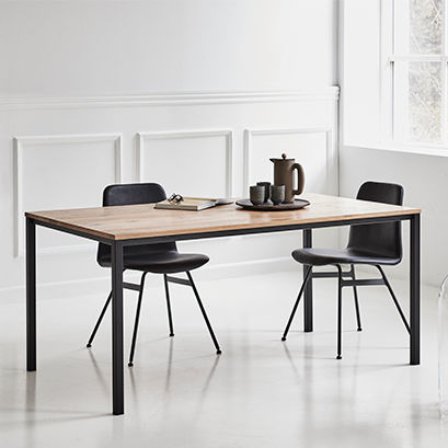 Tavolo contemporaneo - LESS IS MORE - DK3 - in rovere / in legno massiccio / in noce