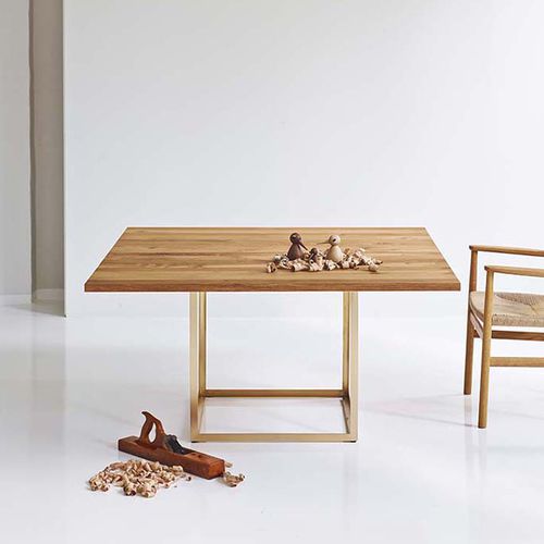 Tavolo da pranzo contemporaneo - JEWEL - DK3 - in rovere / in noce / in legno massiccio