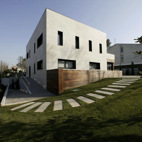 Casa prefabbricata - HDS : SANT CUGAT - HORMIPRESA - ecologica / contemporanea / a due piani