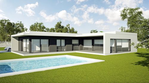 Casa prefabbricata - MODULOR : M4 - HORMIPRESA - ecologica / modulare / contemporanea
