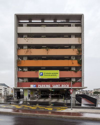 Parcheggio sotterraneo - SAINT ROCH. MONTPELLIER - HORMIPRESA - in superficie / prefabbricato