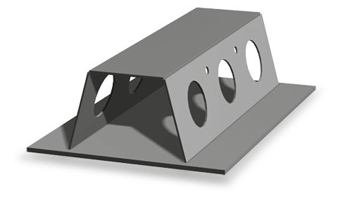 Travetto in acciaio - DELTABEAM™ - HORMIPRESA - per solaio / prefabbricato