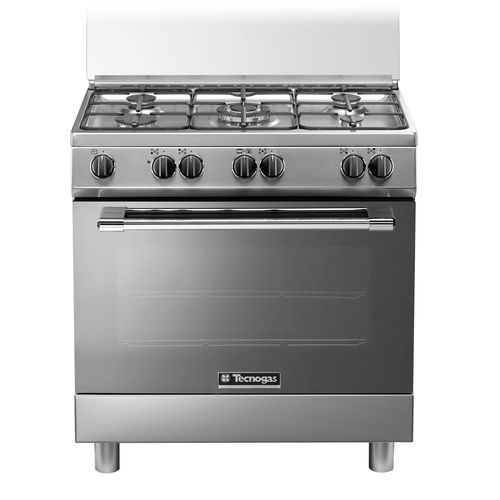 Blocco cottura a gas - P855GX - Tecno SpA - 5 fuochi / 1 forno