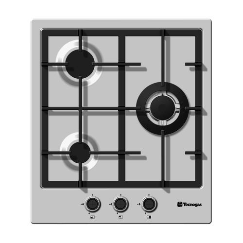 Piano cottura a gas - PN45GVF3LGX - Tecno SpA - 1  fuoco / da incasso / con manopole