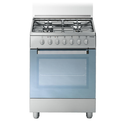 Blocco cottura a gas - D53NXS - Tecno SpA - elettrico / 4 fuochi / 1 forno