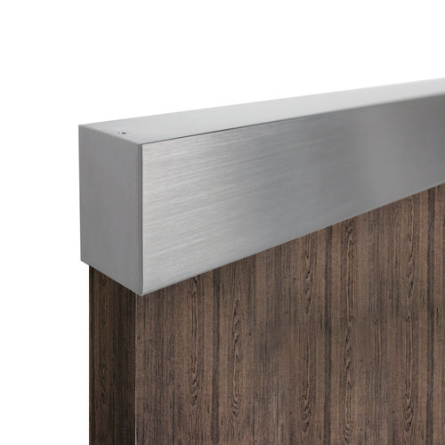 Sistema scorrevole in acciaio inossidabile - PLANEO 60 PRO - Griffwerk GmbH - per porta in legno / corridori a scomparsa / a muro