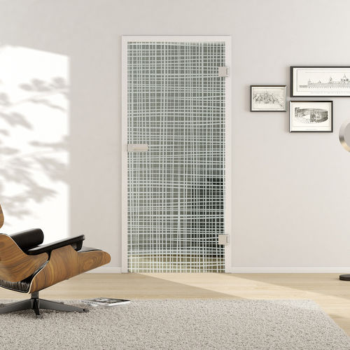 Porta da interno - CANVAS 571 - Griffwerk GmbH - in vetro / battente / contemporanea