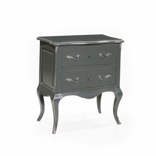 Comodino in stile francese - FLEUR  - Oficina Inglesa - in rovere / in ciliegio / in mogano